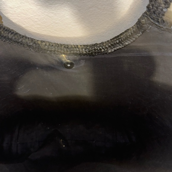 Ysatis de Givenchy Straw Raffia Beach Tote Bag - Picture 4 of 7